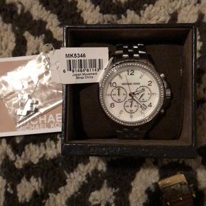 Michael Kore MK 5346 mother of pear watch